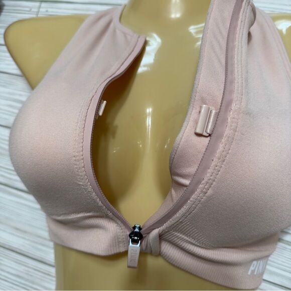 VICTORIA’S SECRET PINK ACTIVE HIGH IMPACT SEAMLESS LIGHTLY LINED SPORTS BRA XS - Picture 3 of 11